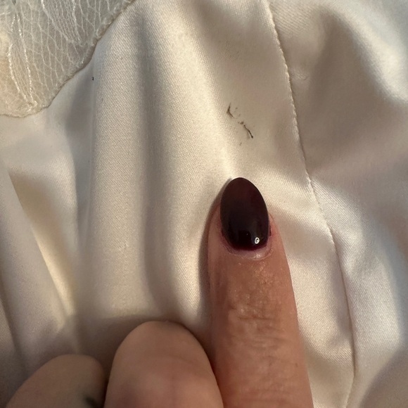 Vera Wang luxe Bridal Gown Black And White Size 10. 2014 Runway. Lace - Picture 10 of 16